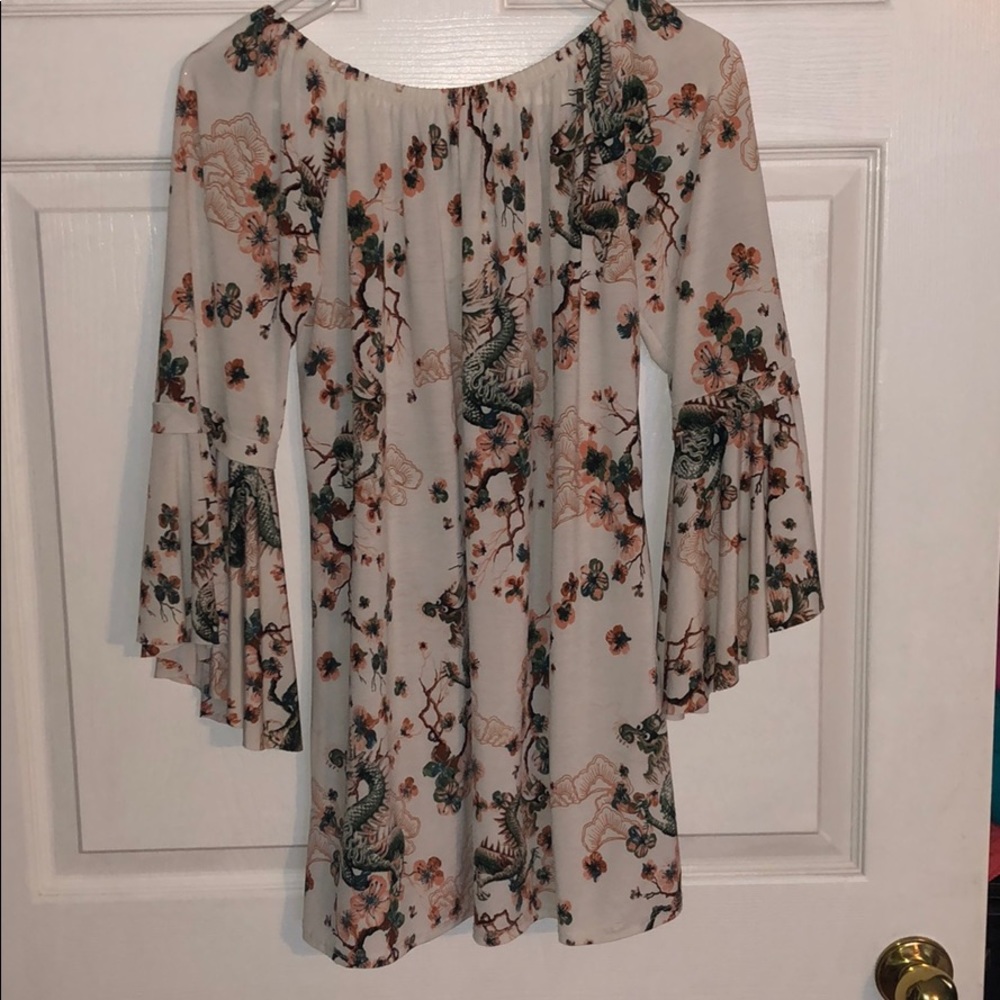 Long sleeve blouse